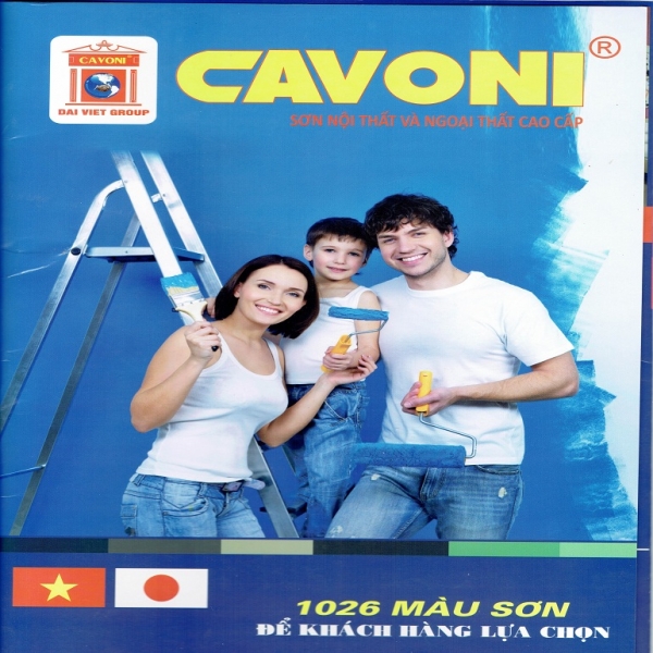 Bảng màu sơn Cavoni