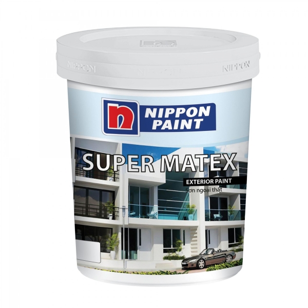 SƠN NIPPON SUPER MATEX NGOẠI THẤT MỊN